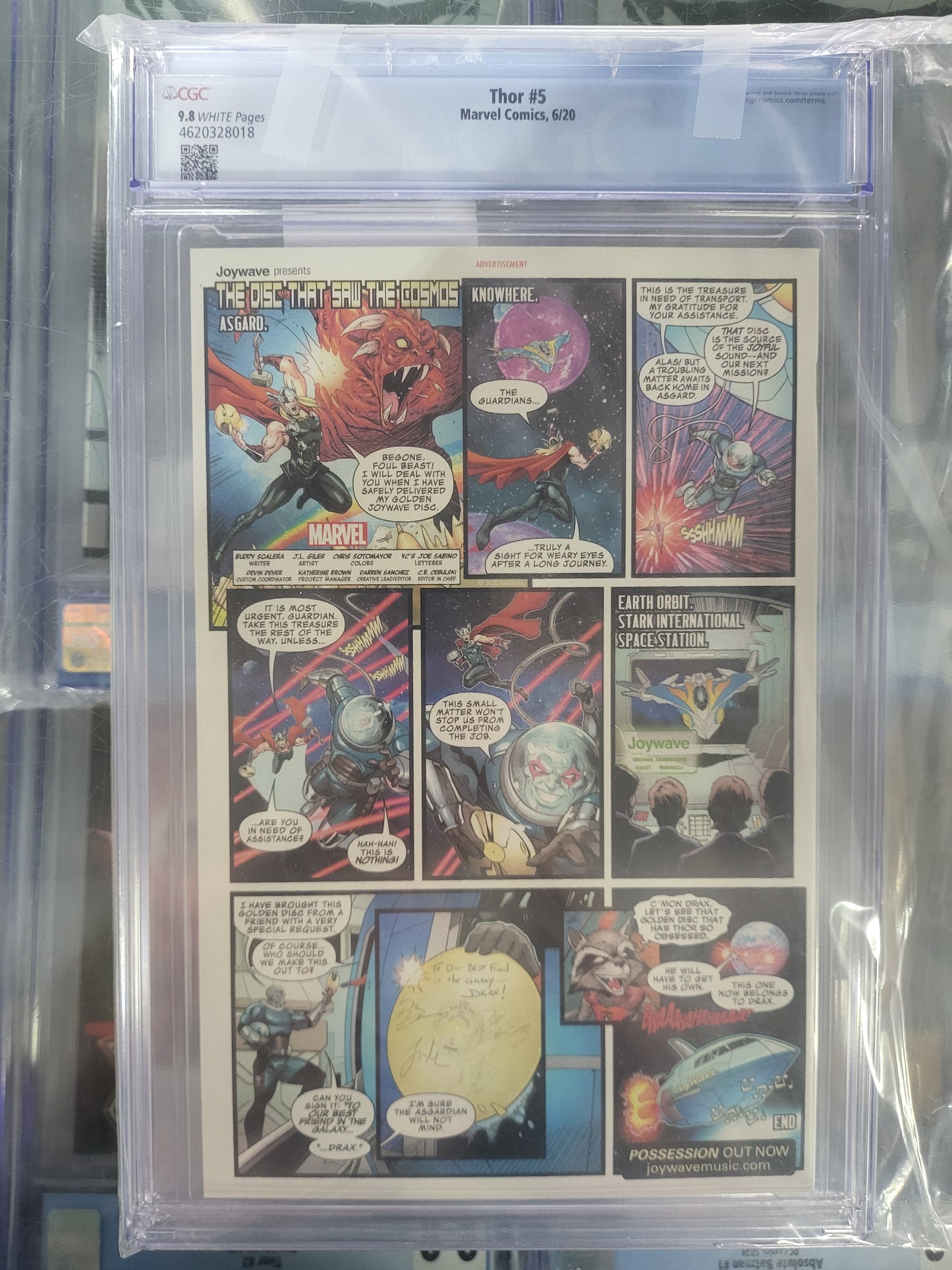 Thor #5 2020 CGC 9.8