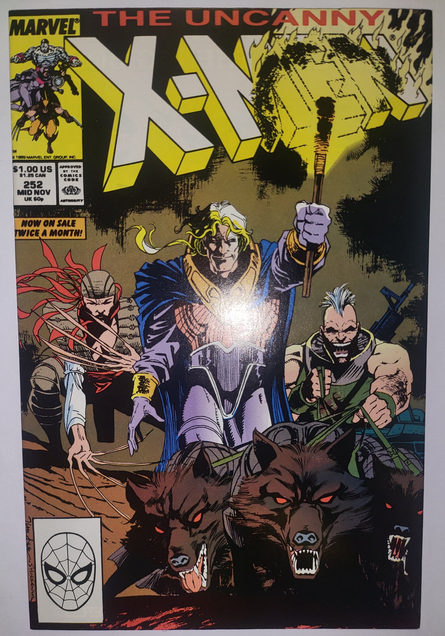 Uncanny X-Men #252 (11/89)