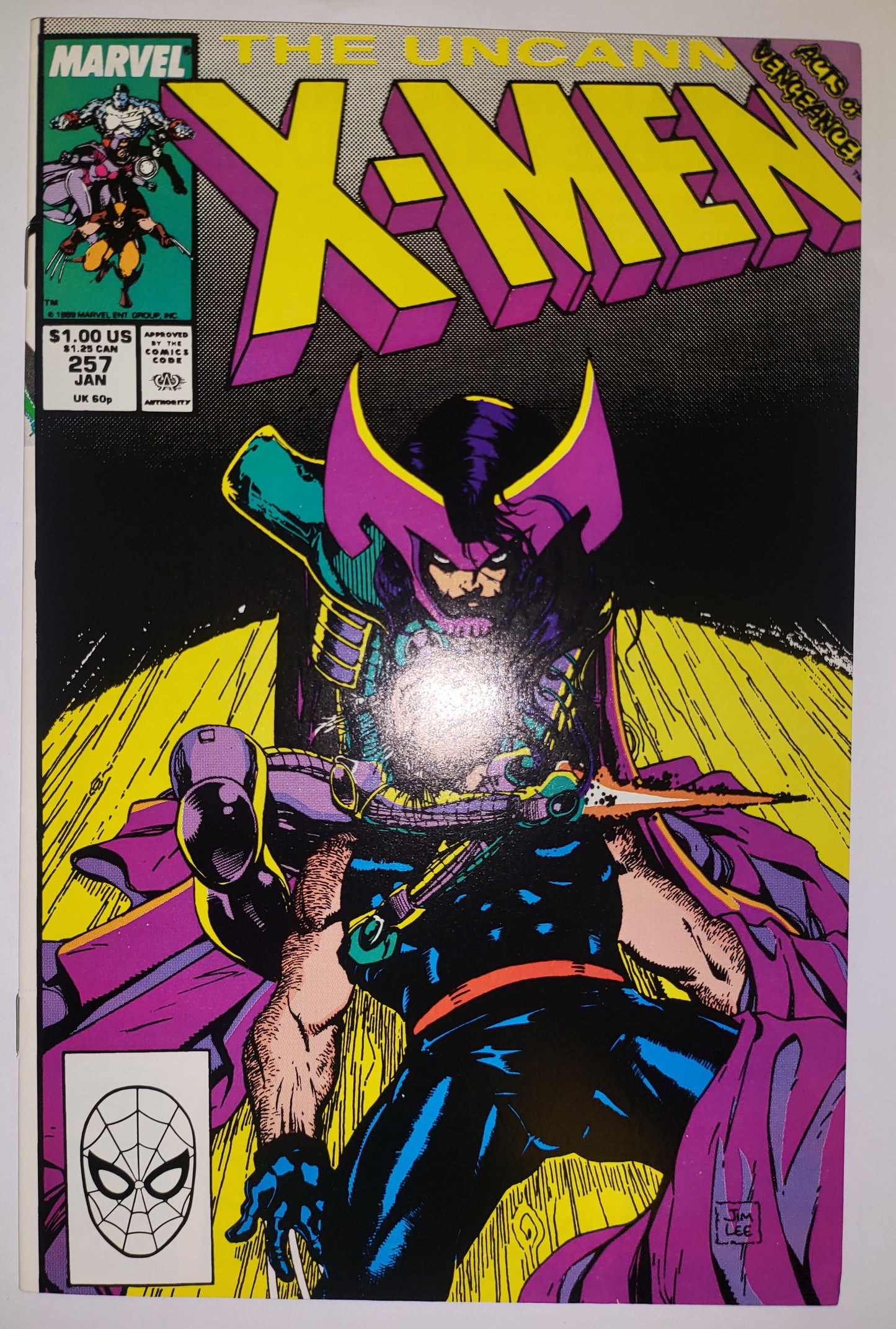Uncanny X-Men #257 (01/90)