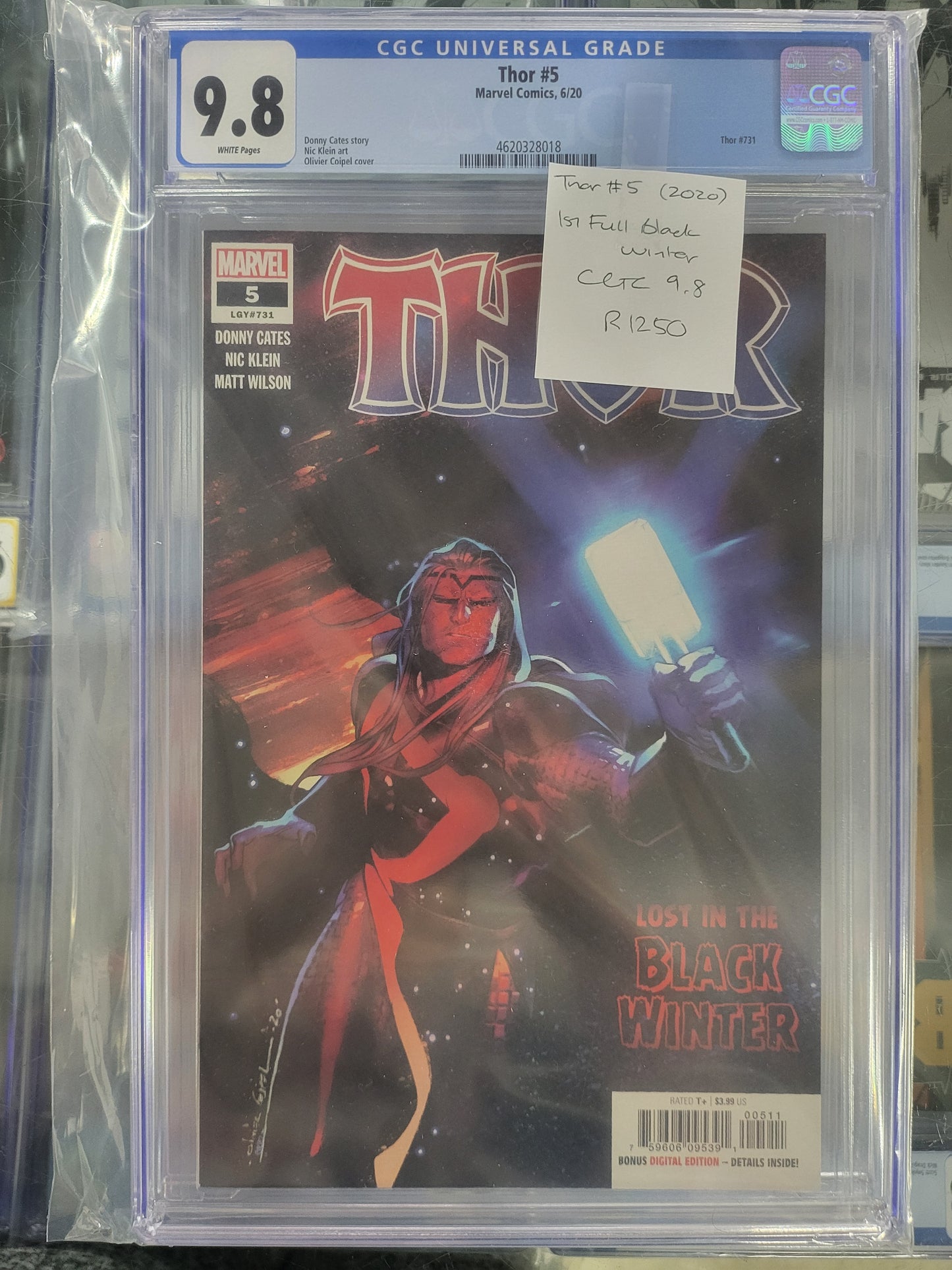 Thor #5 2020 CGC 9.8