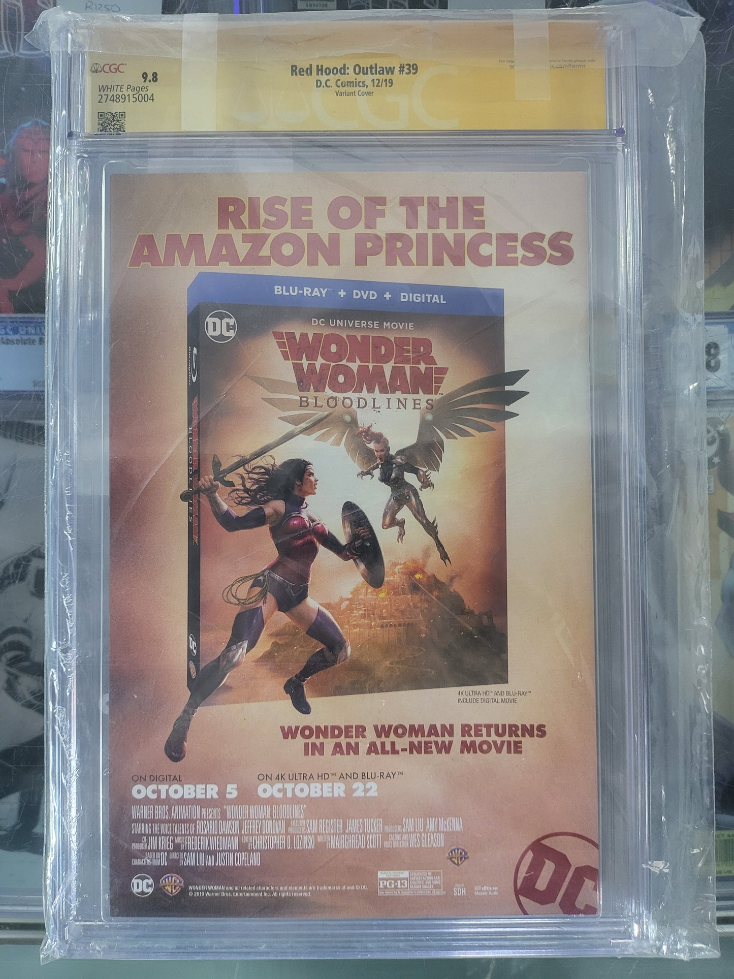Red Hood Outlaw #39 2019 CGC 9.8 Signature Series Signed by Karl Mostert