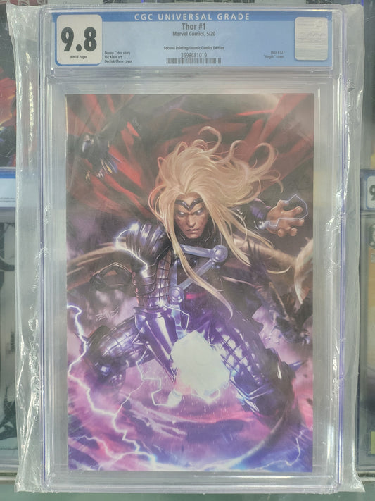 Thor #1 2020 CGC 9.8 Derrick Chew Virgin Variant