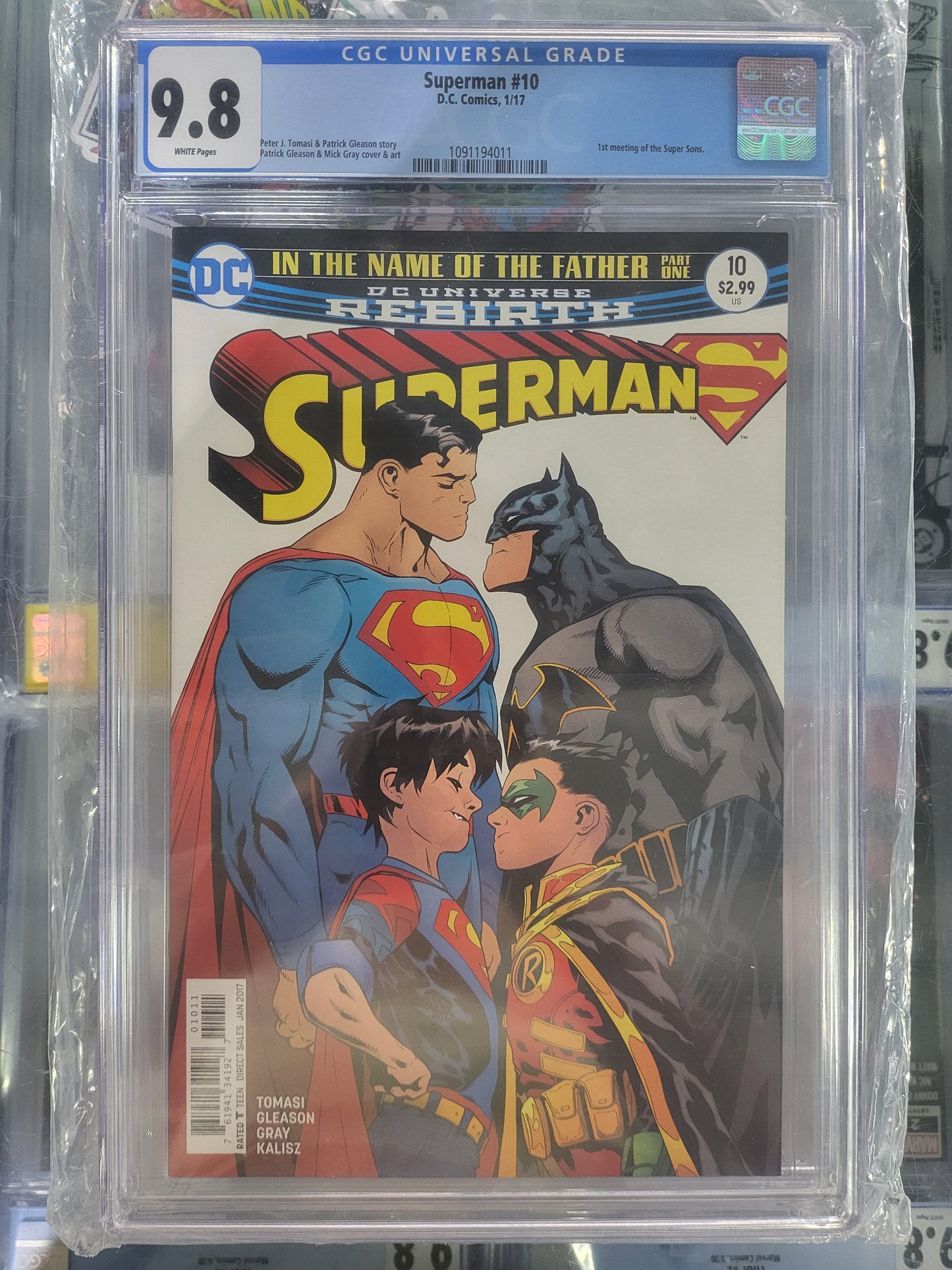 Superman #10 2017 CGC 9.8