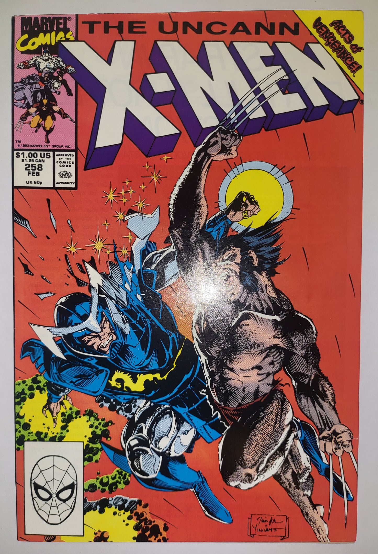 Uncanny X-Men #258 (02/90)