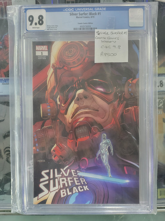 Silver Surfer Black #1 2019 CGC 9.8 Cosmic Comics Variant