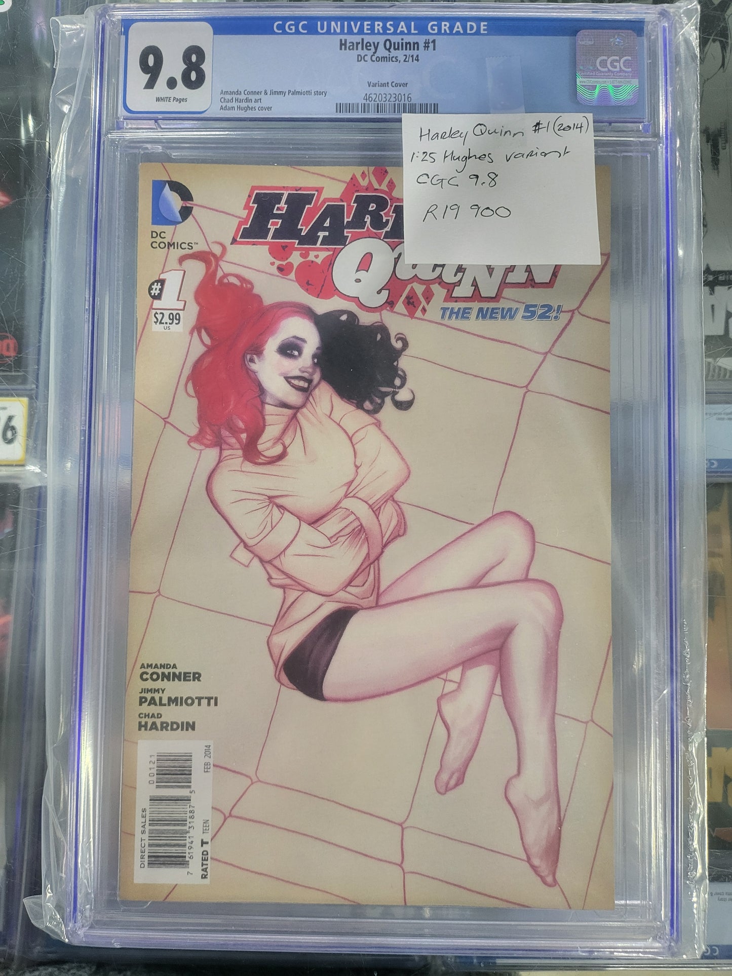 Harley Quinn #1 2014 CGC 9.8 1:25 Adam Hughes Variant