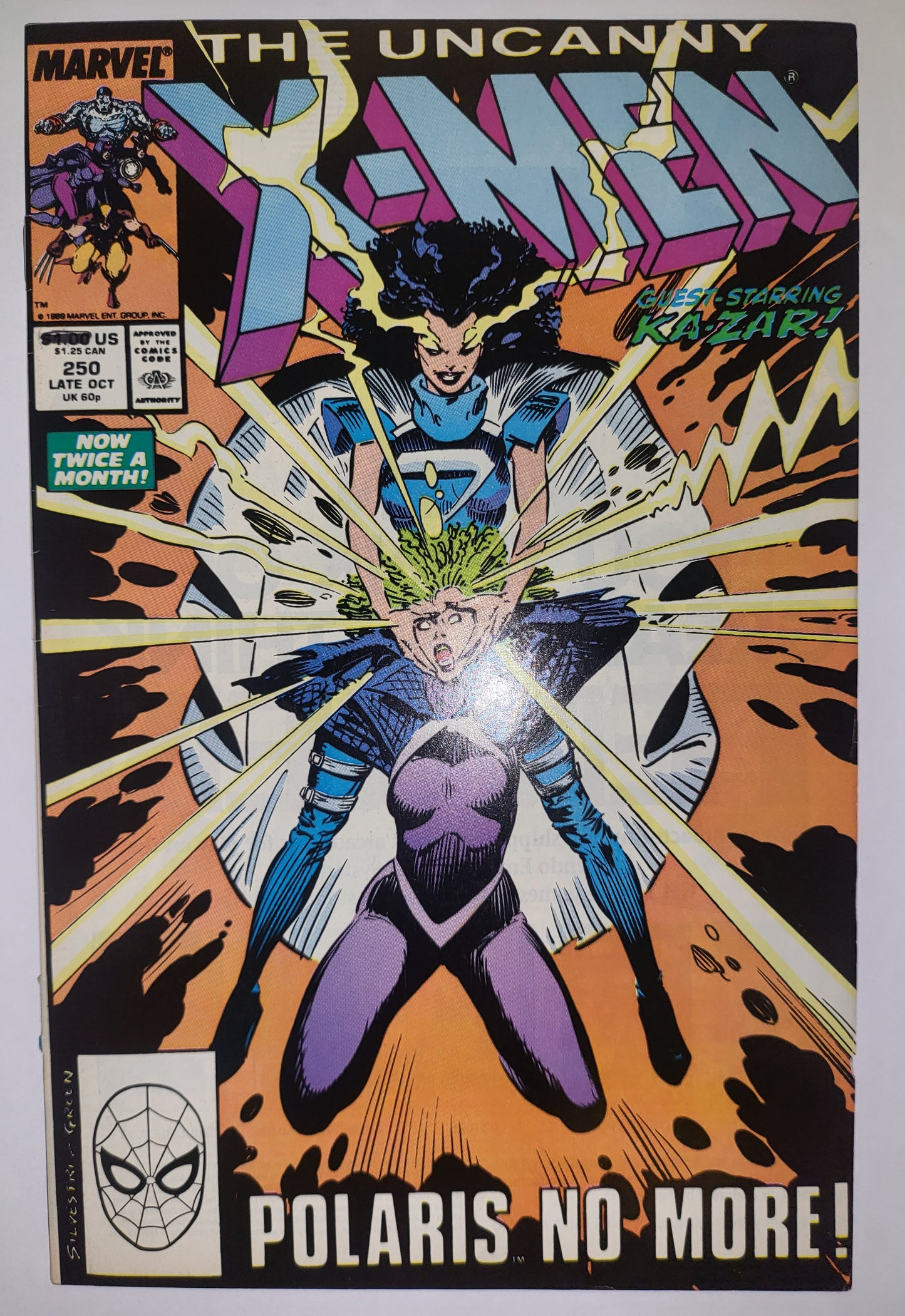 Uncanny X-Men #250 (10/89)