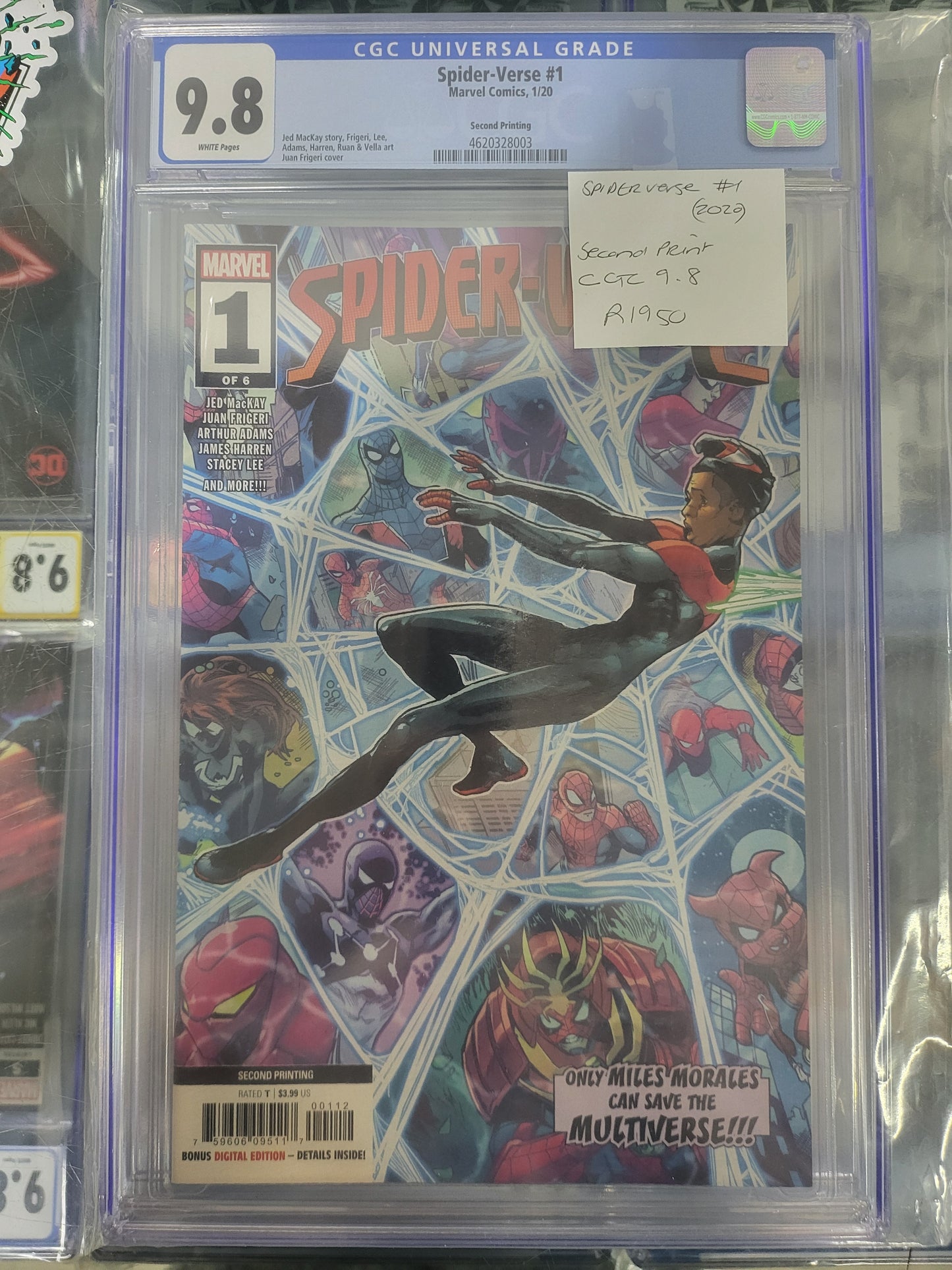 Spider-Verse #1 2020 CGC 9.8 Second Printing