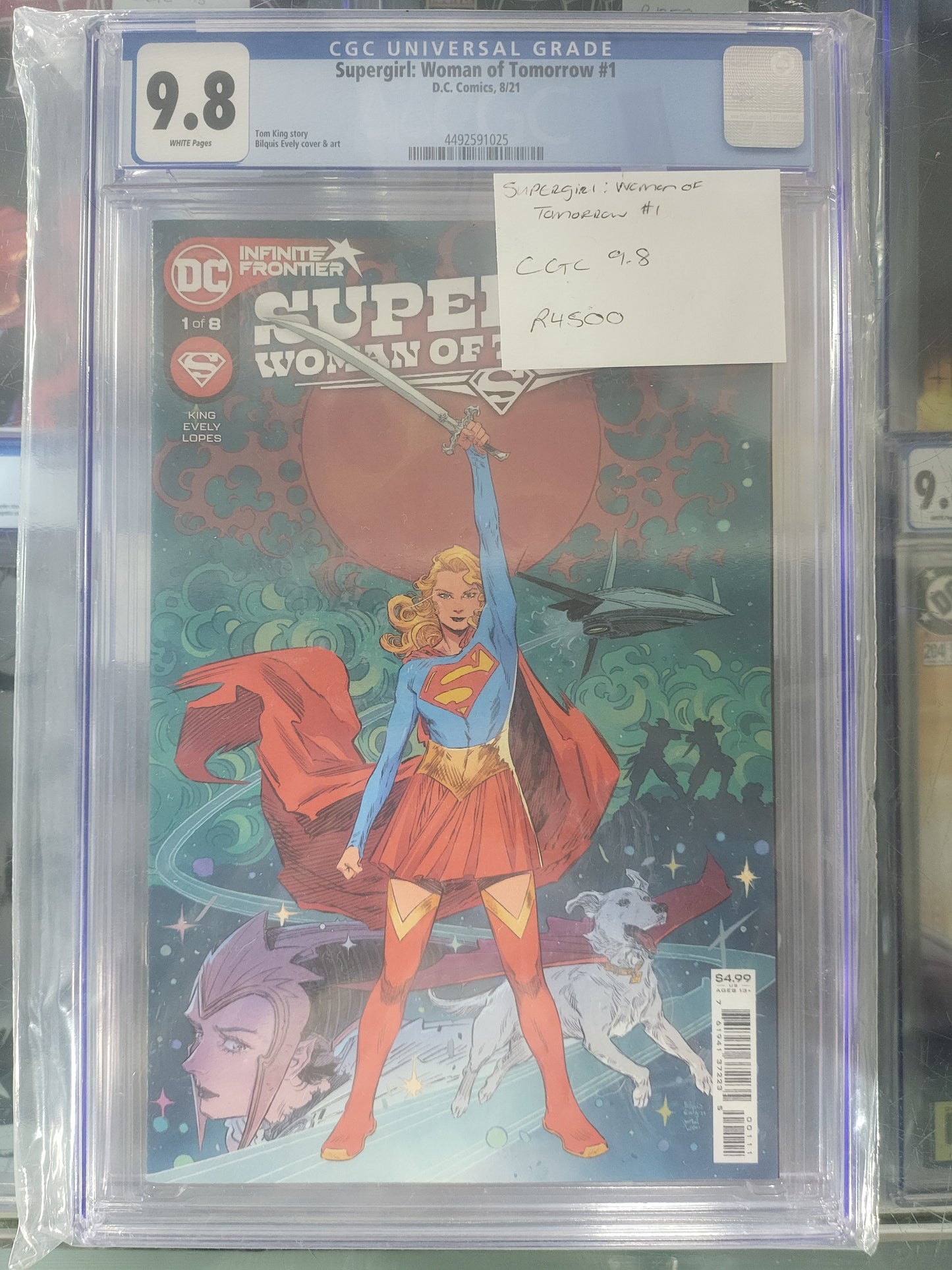 Supergirl Woman of Tomorrow #1 2021 CGC 9.8