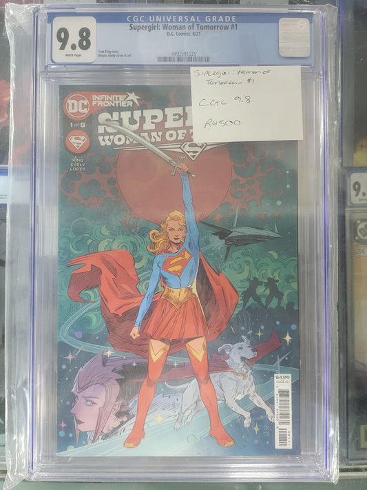 Supergirl Woman of Tomorrow #1 2021 CGC 9.8