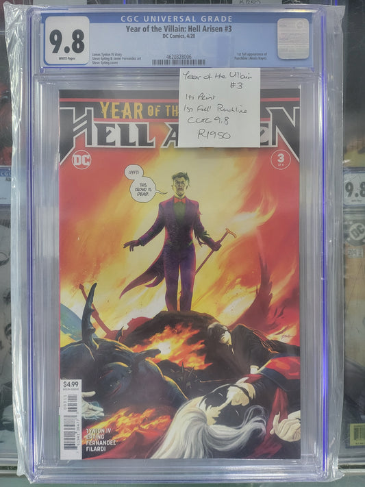 Year of the Villain Hell Arisen #3 2020 CGC 9.8