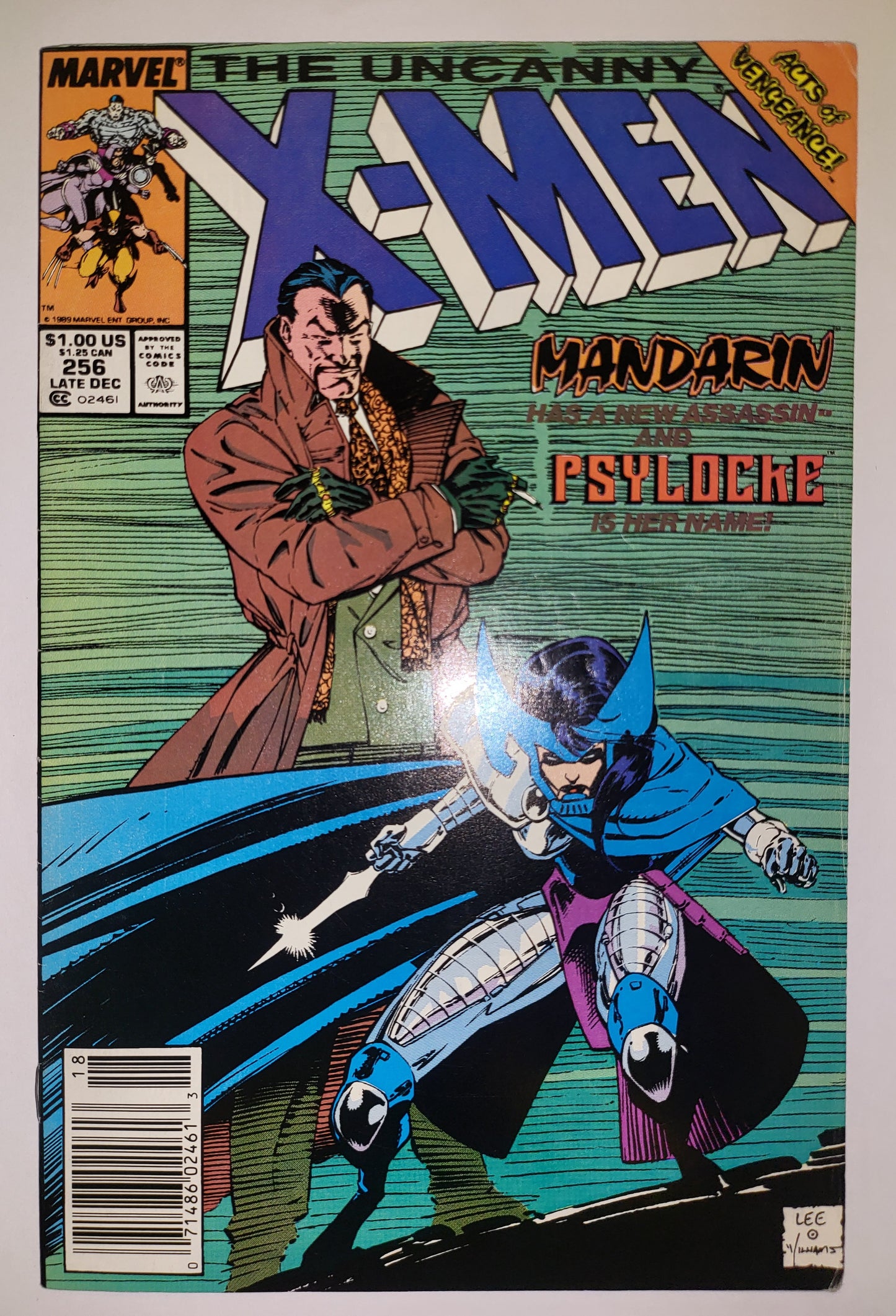 Uncanny X-Men #256 (12/89)