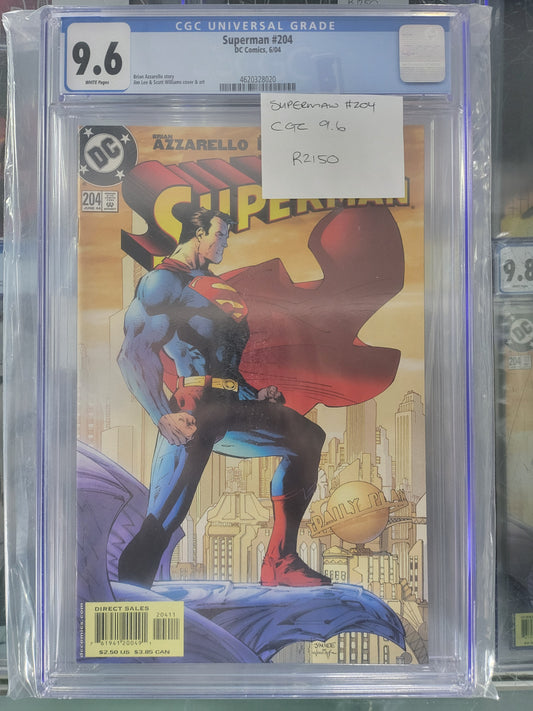 Superman #204 2004 CGC 9.6